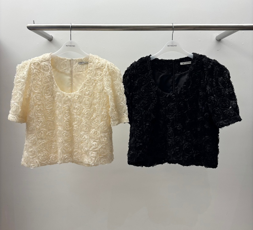 INTHEEND韓國代購女裝新款真品休閑職業時尚熱賣襯衫蕾絲衫INTHEEND襯衫/蕾絲衫