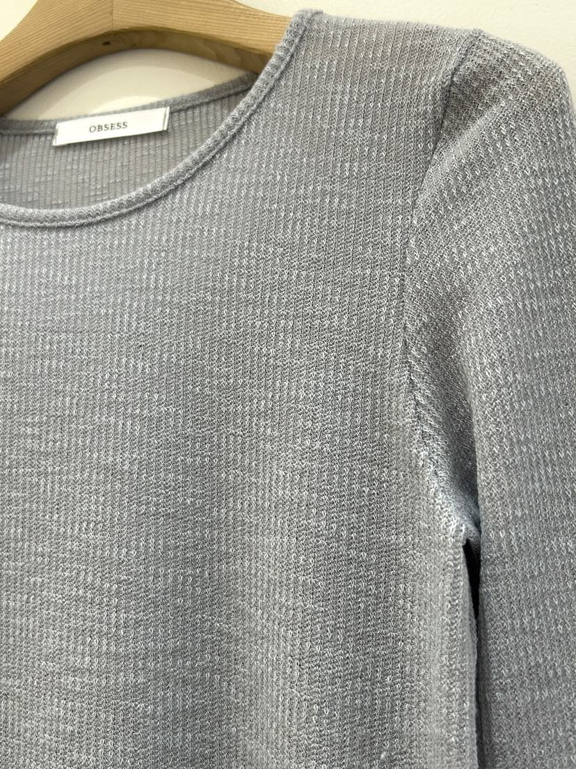 OBSESS東大門直郵女裝新品職業真品熱賣推薦時尚休閑長袖T恤OBSESS/EARLY BIRD長袖T恤