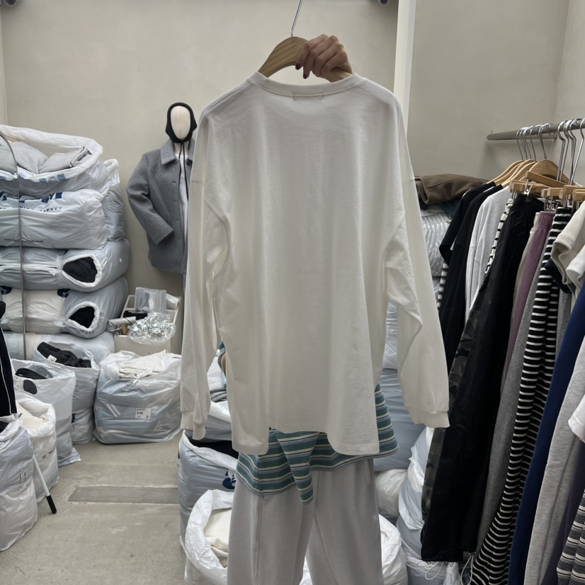 BREEZE東大門直郵女士新款熱賣職業人氣時尚休閑26春夏長袖T恤BREEZE長袖T恤