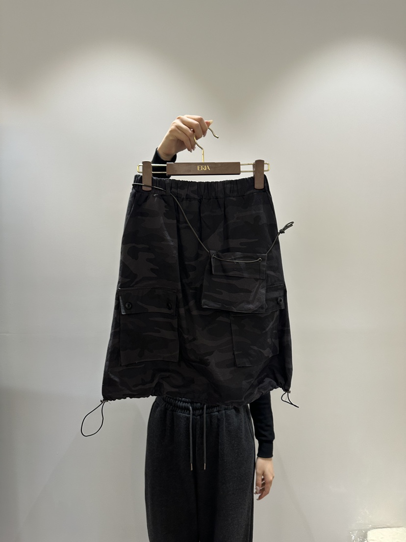 HUE/ERIA韓國直郵女裝新品熱賣休閑真品半身裙中短裙含小包HUE/ERIA半身裙/中短裙圖色2