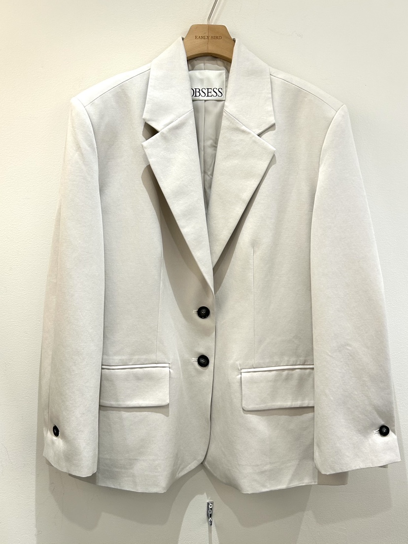 OBSESS韓國代購女士新款時尚熱賣推薦休閑26春夏真品夾克OBSESS/EARLY BIRD夾克圖色1