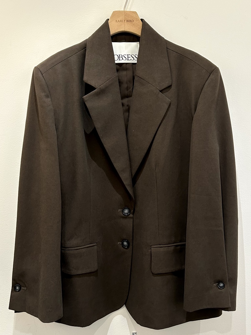 OBSESS韓國代購女士新款時尚熱賣推薦休閑26春夏真品夾克OBSESS/EARLY BIRD夾克圖色2