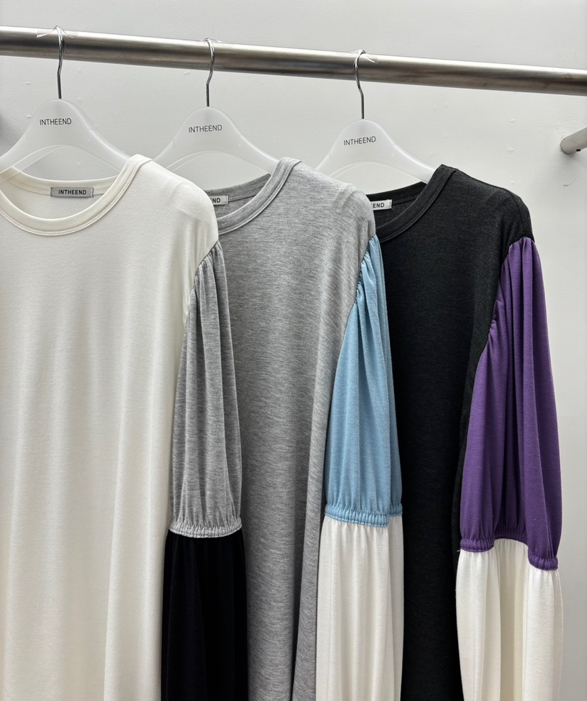 INTHEEND東大門實拍女裝新品真品推薦人氣時尚職業長袖T恤INTHEEND長袖T恤