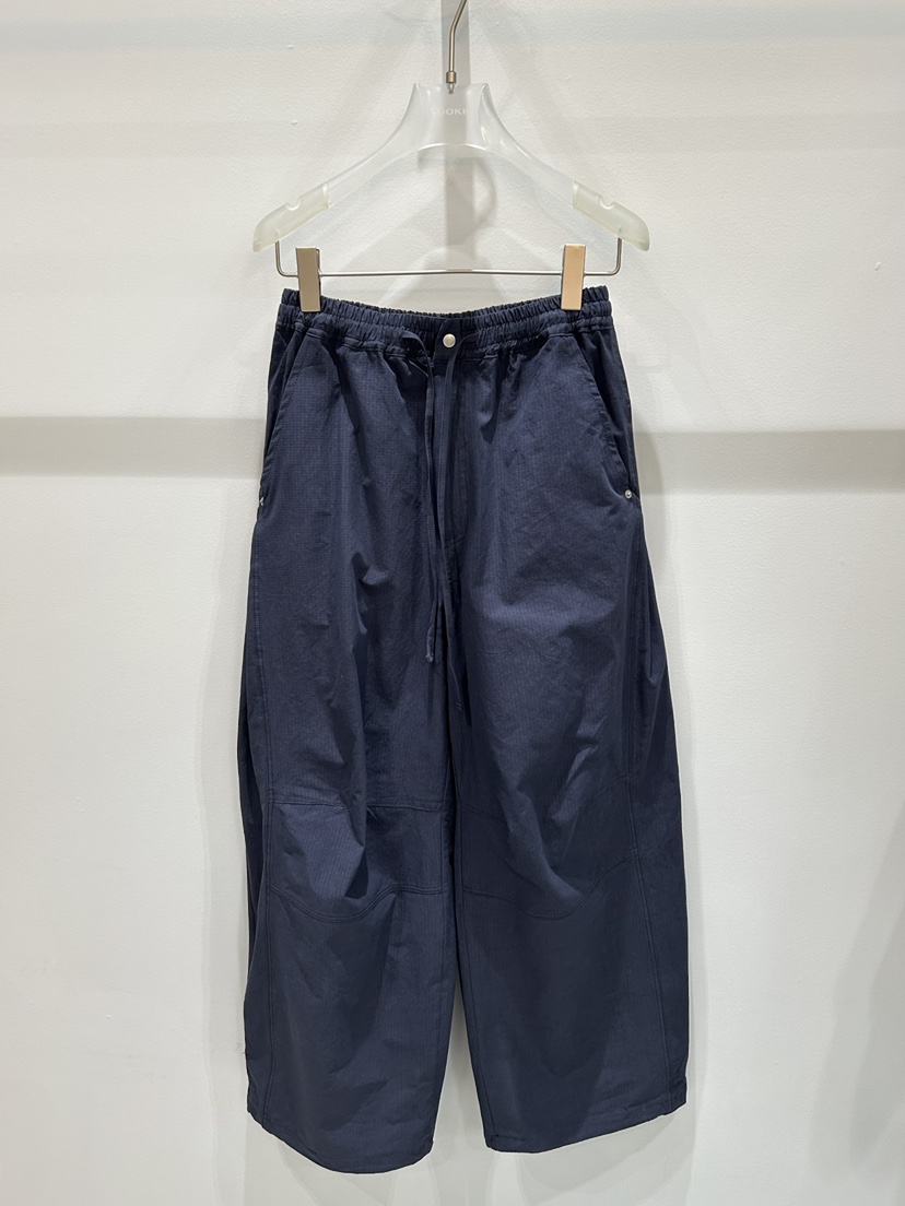 LOOKK/MIMME東大門實拍女士新品熱賣真品26春夏休閑休閑褲LOOKK/MIMME休閑褲圖色2深藍色