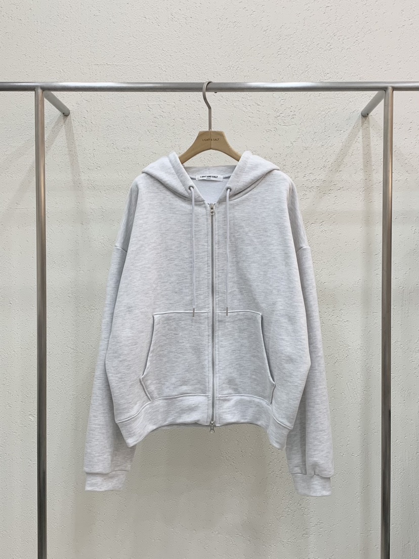 LIGHT AND SALT東大門實拍女士新品休閑26春夏夾克拉鏈LIGHT AND SALT夾克圖色2