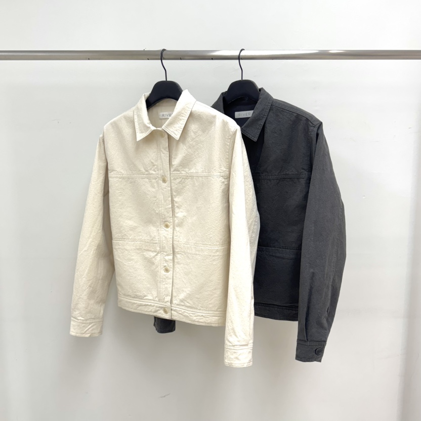 RIVER東大門直郵女裝新品時尚休閑職業人氣26春夏夾克鏤空WATER/RIVER夾克