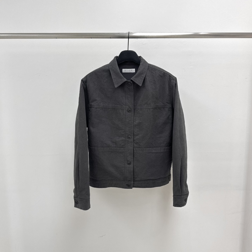 RIVER東大門直郵女裝新品時尚休閑職業人氣26春夏夾克鏤空WATER/RIVER夾克圖色2