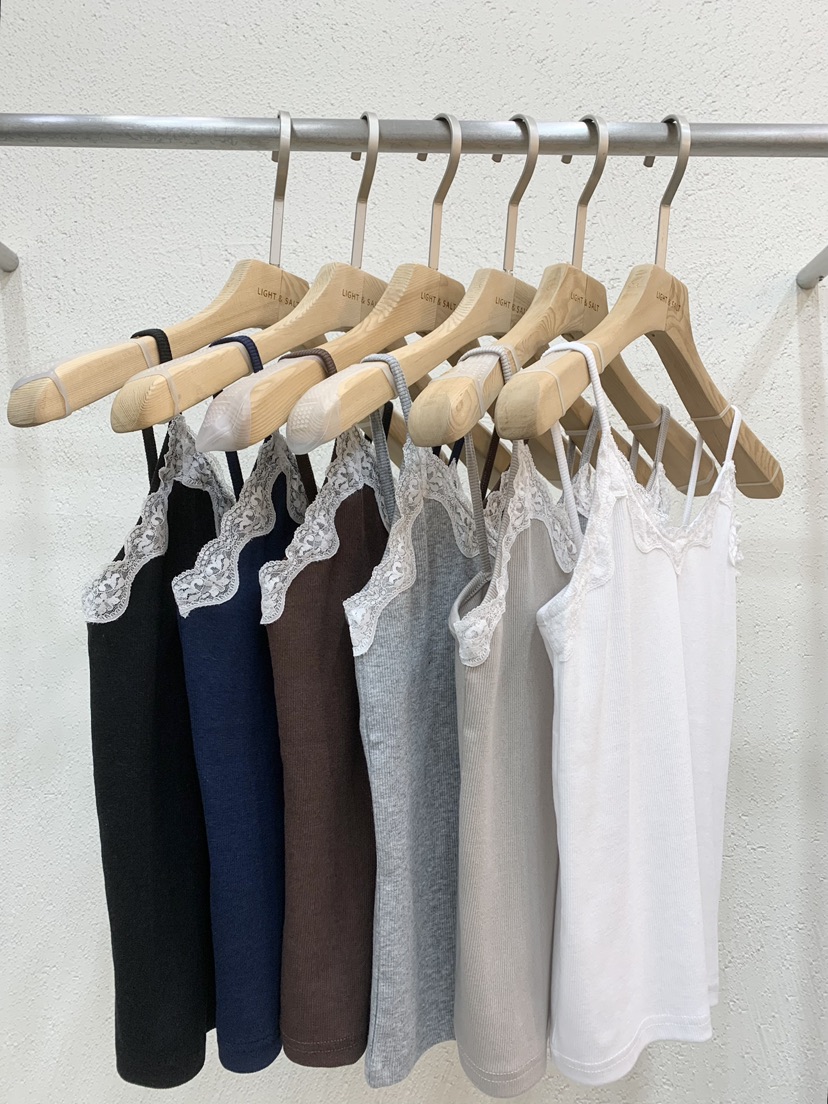 LIGHT AND SALT東大門代購女裝新款推薦職業時尚吊帶背心LIGHT AND SALT吊帶/背心