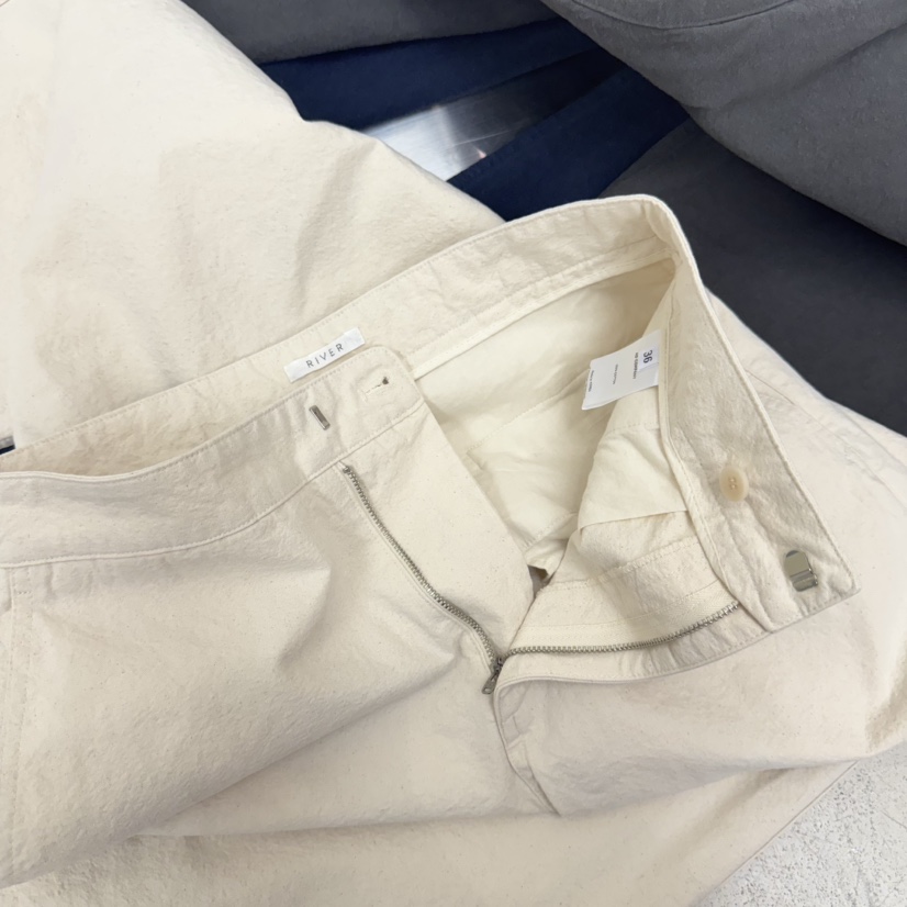 RIVER韓國直郵女裝新款26春夏真品休閑人氣推薦熱賣休閑褲WATER/RIVER休閑褲