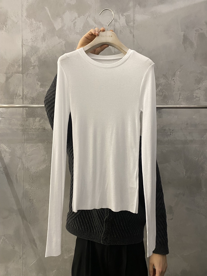 THE VETIVER-A東大門實拍女士新款推薦26春夏熱賣長袖T恤VETIVER長袖T恤圖色1