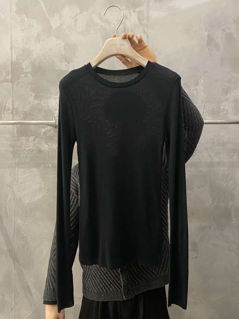 THE VETIVER-A東大門實拍女士新款推薦26春夏熱賣長袖T恤VETIVER長袖T恤圖色5