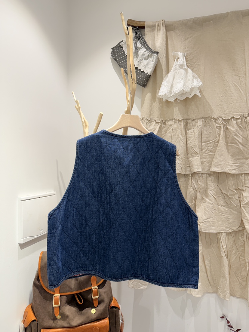 BLOOM東大門實拍女裝新品時尚26春夏職業休閑真品馬甲格子BLOOM-S馬甲