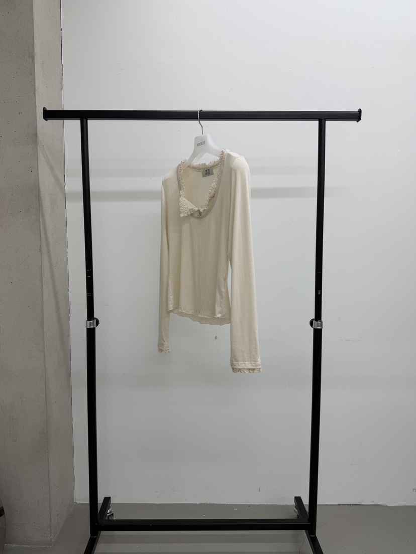 MINIMUZE韓國直郵女裝新品休閑26春夏推薦真品長袖T恤雙層MINIMUZE長袖T恤圖色2