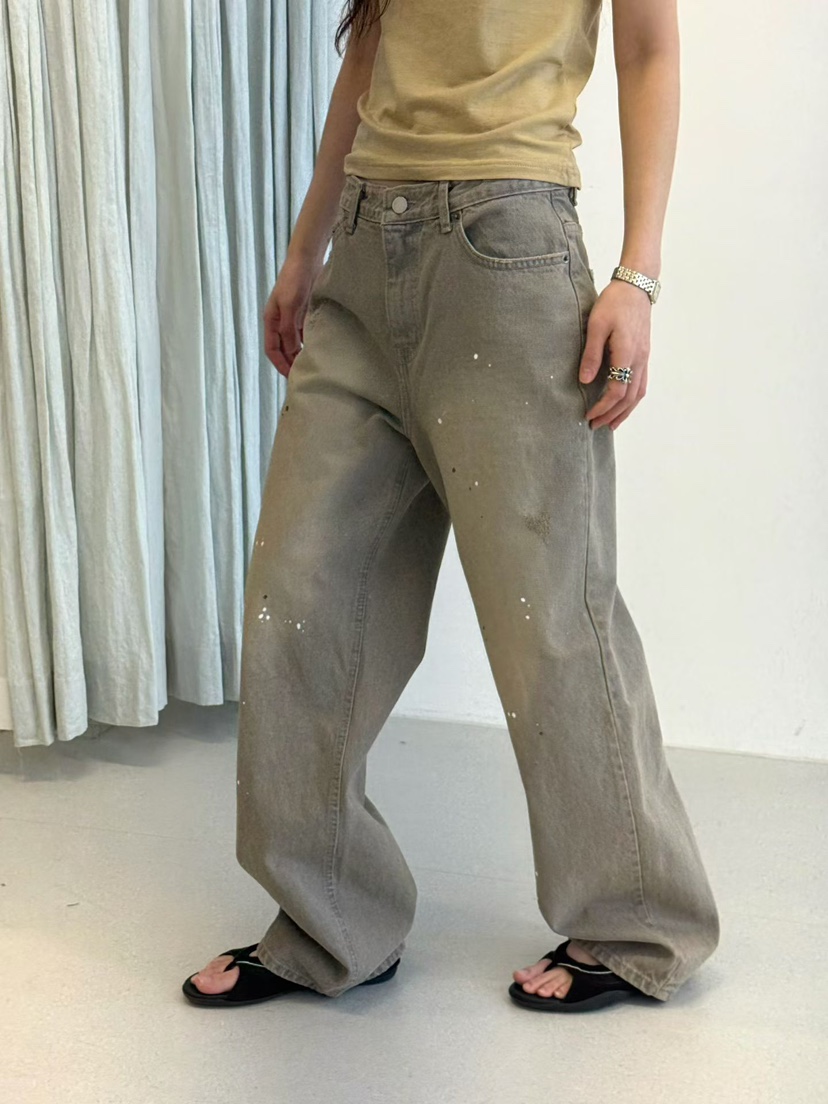 MINIMUZE韓國代購女士新品職業休閑熱賣時尚26春夏牛仔褲MINIMUZE牛仔褲