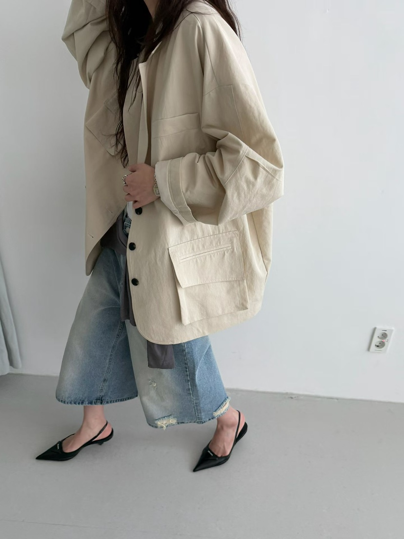 MINIMUZE韓國代購女士新款推薦真品人氣時尚休閑職業夾克MINIMUZE夾克