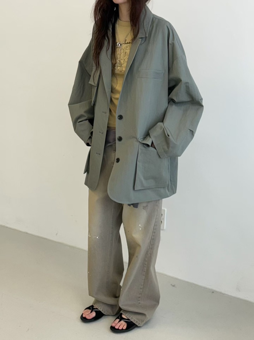 MINIMUZE韓國代購女士新款推薦真品人氣時尚休閑職業夾克MINIMUZE夾克