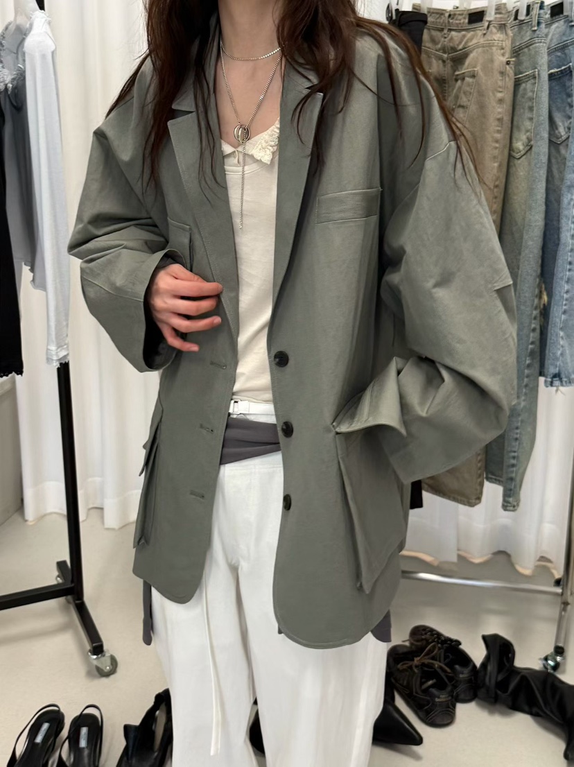 MINIMUZE韓國代購女士新款推薦真品人氣時尚休閑職業夾克MINIMUZE夾克