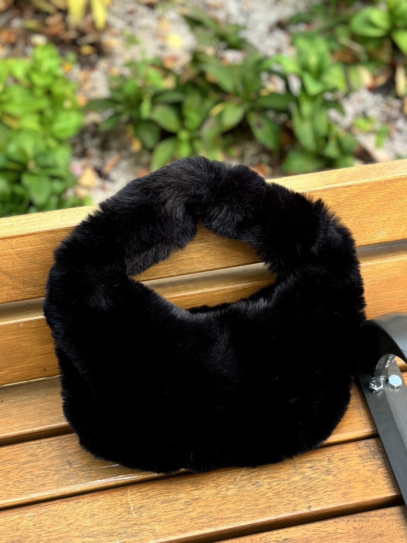 LAUNDRY韓國代購女裝新款26春夏熱賣時尚休閑人氣手提包毛絨LAUNDRY手提包