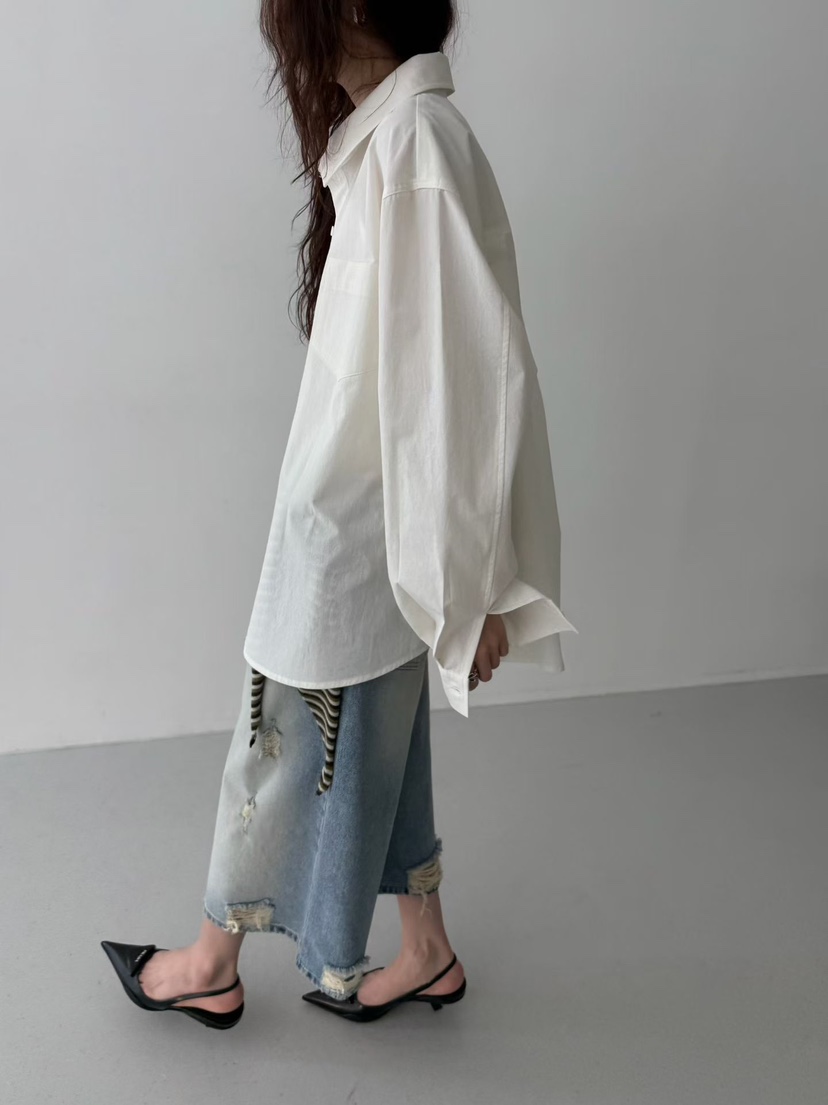 MINIMUZE東大門實拍女士新款熱賣26春夏真品休閑襯衫蕾絲衫MINIMUZE襯衫/蕾絲衫