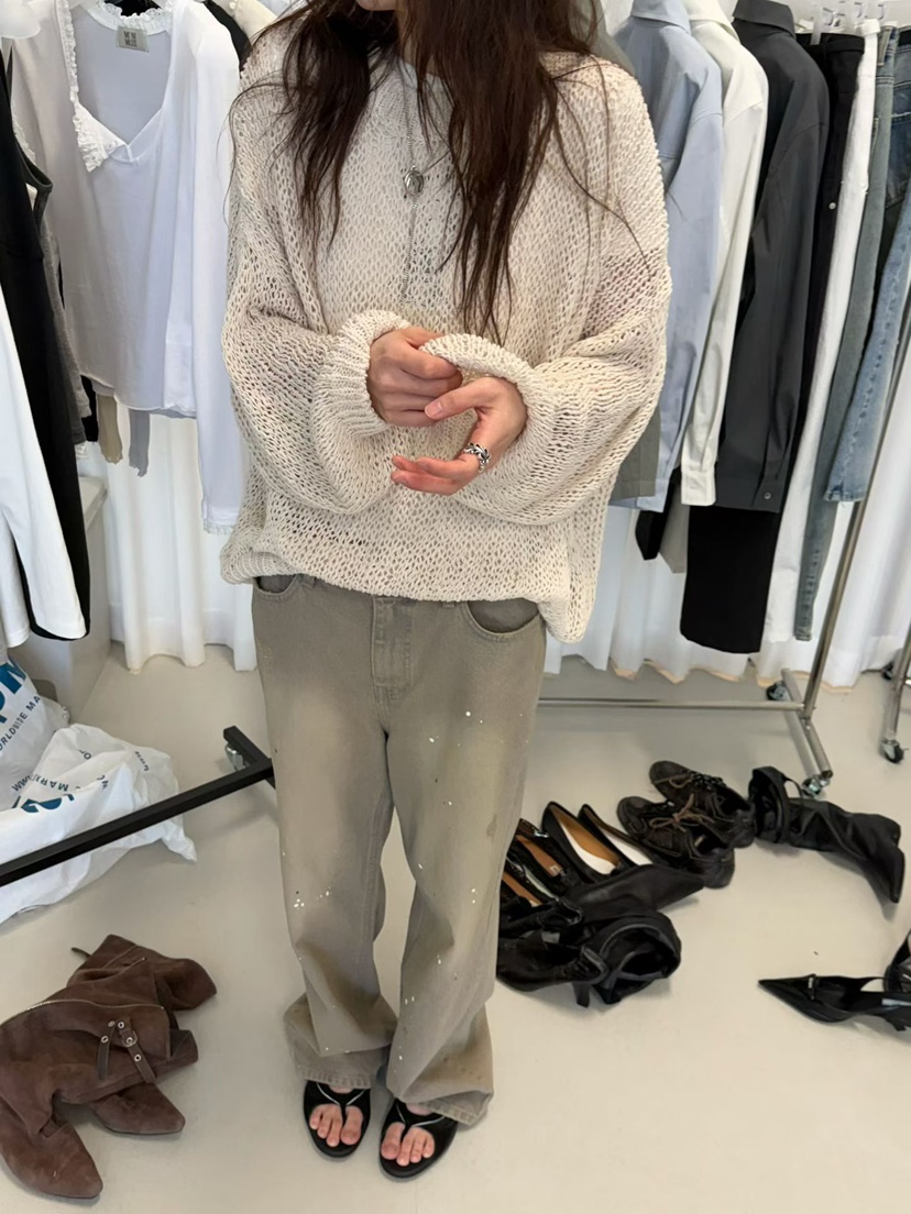 MINIMUZE東大門實拍女士新品時尚熱賣真品推薦人氣26春夏毛衣MINIMUZE毛衣