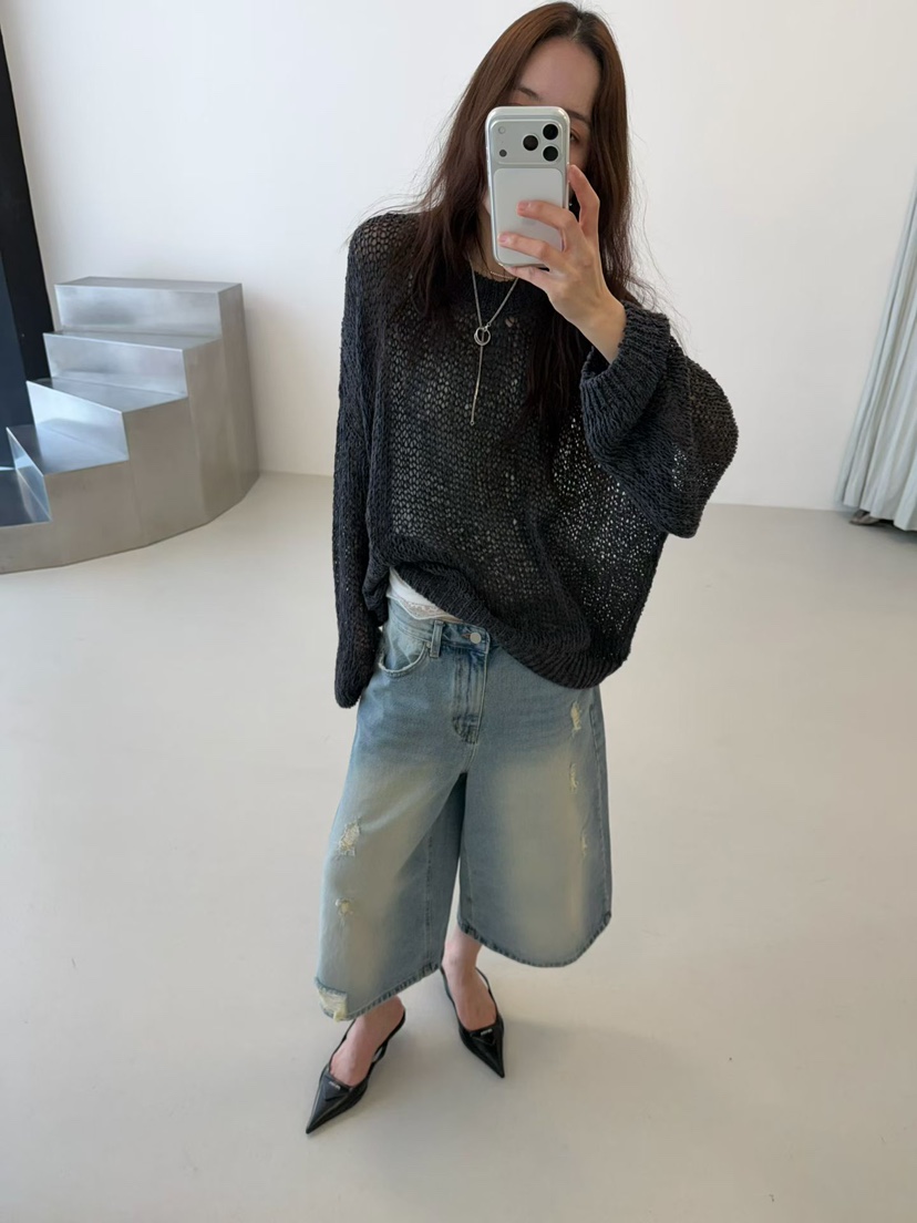 MINIMUZE東大門實拍女士新品時尚熱賣真品推薦人氣26春夏毛衣MINIMUZE毛衣