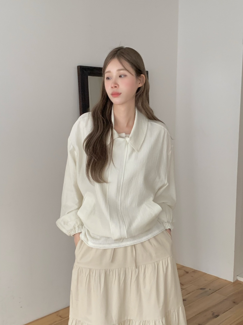 LEGACY韓國代購女裝新品職業時尚26春夏推薦休閑長裙褶皺LEGACY長裙