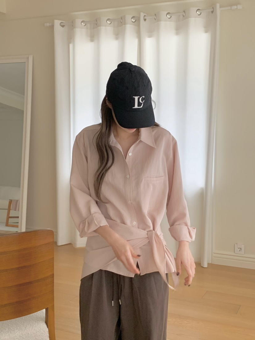 LEGACY韓國代購女士新款人氣推薦真品時尚襯衫蕾絲衫含圍巾LEGACY襯衫/蕾絲衫