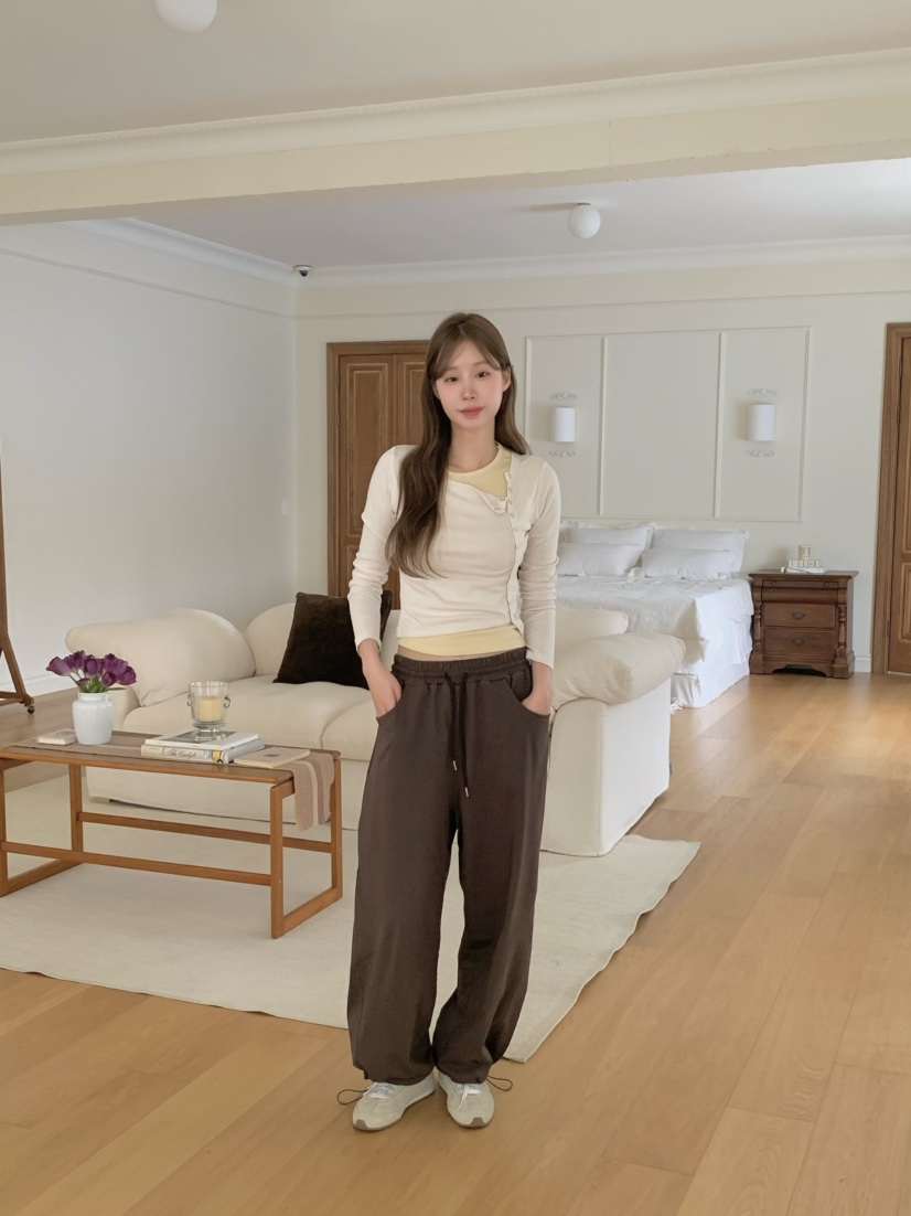 LEGACY韓國直郵女士新品時尚推薦熱賣職業26春夏休閑褲雙口袋LEGACY休閑褲