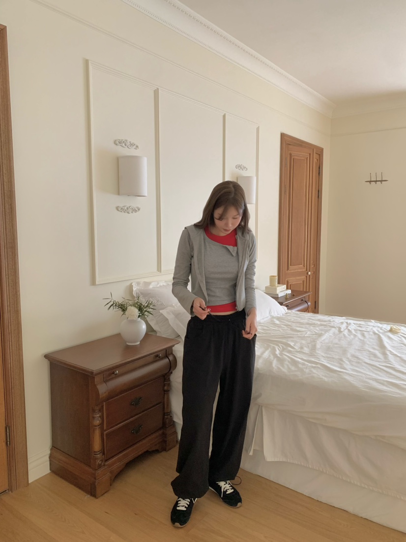 LEGACY韓國直郵女士新品時尚推薦熱賣職業26春夏休閑褲雙口袋LEGACY休閑褲