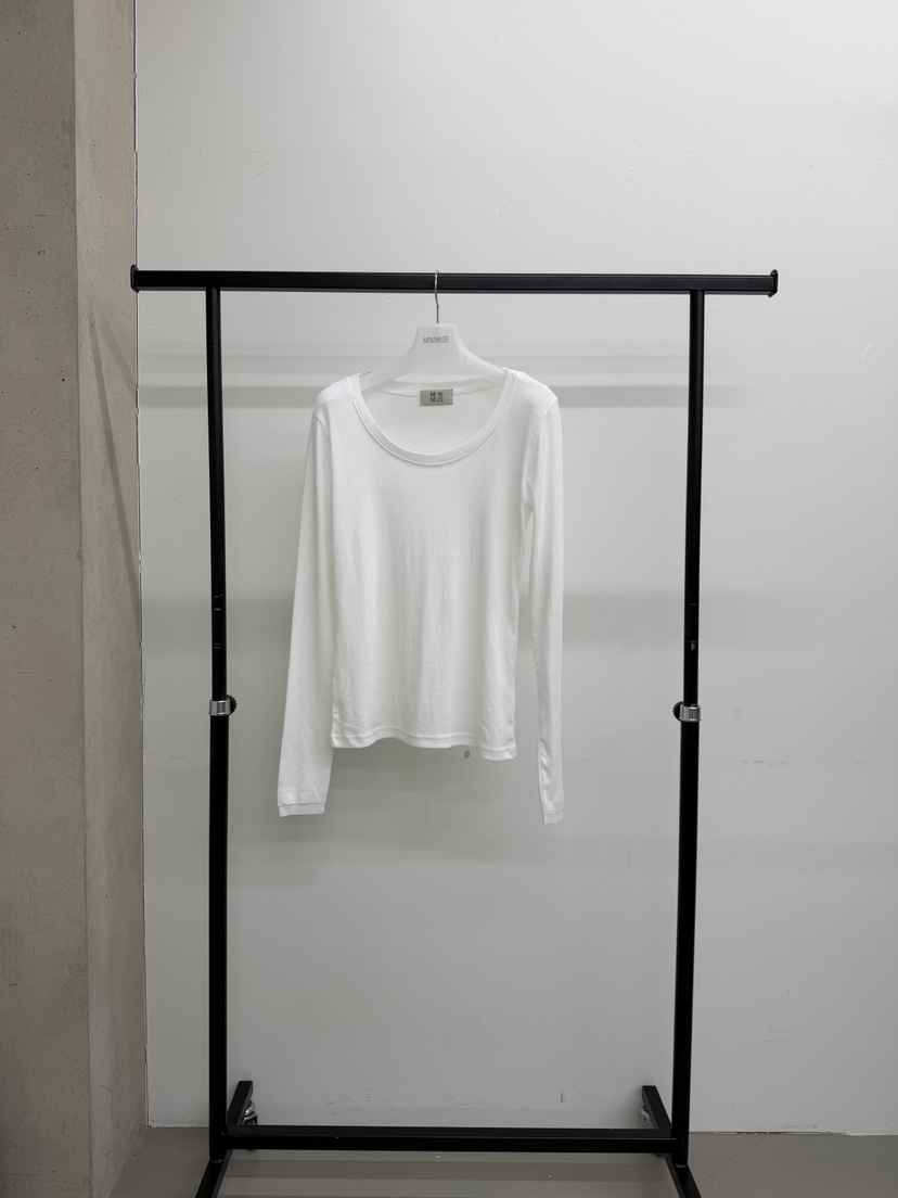 MINIMUZE韓國直郵女裝新款真品推薦休閑26春夏時尚長袖T恤MINIMUZE長袖T恤圖色1