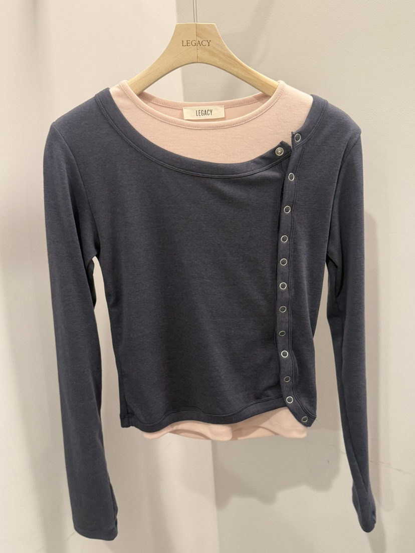 LEGACY東大門直郵女士新款26春夏職業人氣熱賣真品長袖T恤LEGACY長袖T恤圖色3