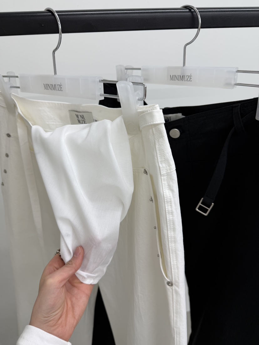 MINIMUZE東大門代購女裝新款時尚推薦26春夏休閑褲含腰帶MINIMUZE休閑褲