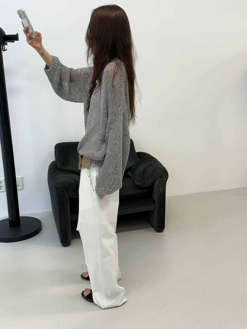 MINIMUZE東大門代購女裝新款時尚推薦26春夏休閑褲含腰帶MINIMUZE休閑褲