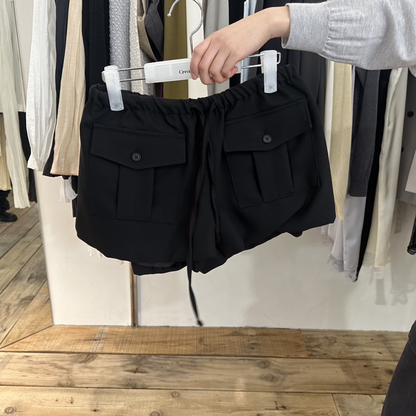 CREAM VILLA東大門實拍女裝新款推薦短褲CREAMVILLA短褲圖色2黑色
