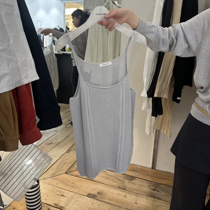 CREAM VILLA東大門實拍女裝新款真品吊帶背心CREAMVILLA吊帶/背心圖色2