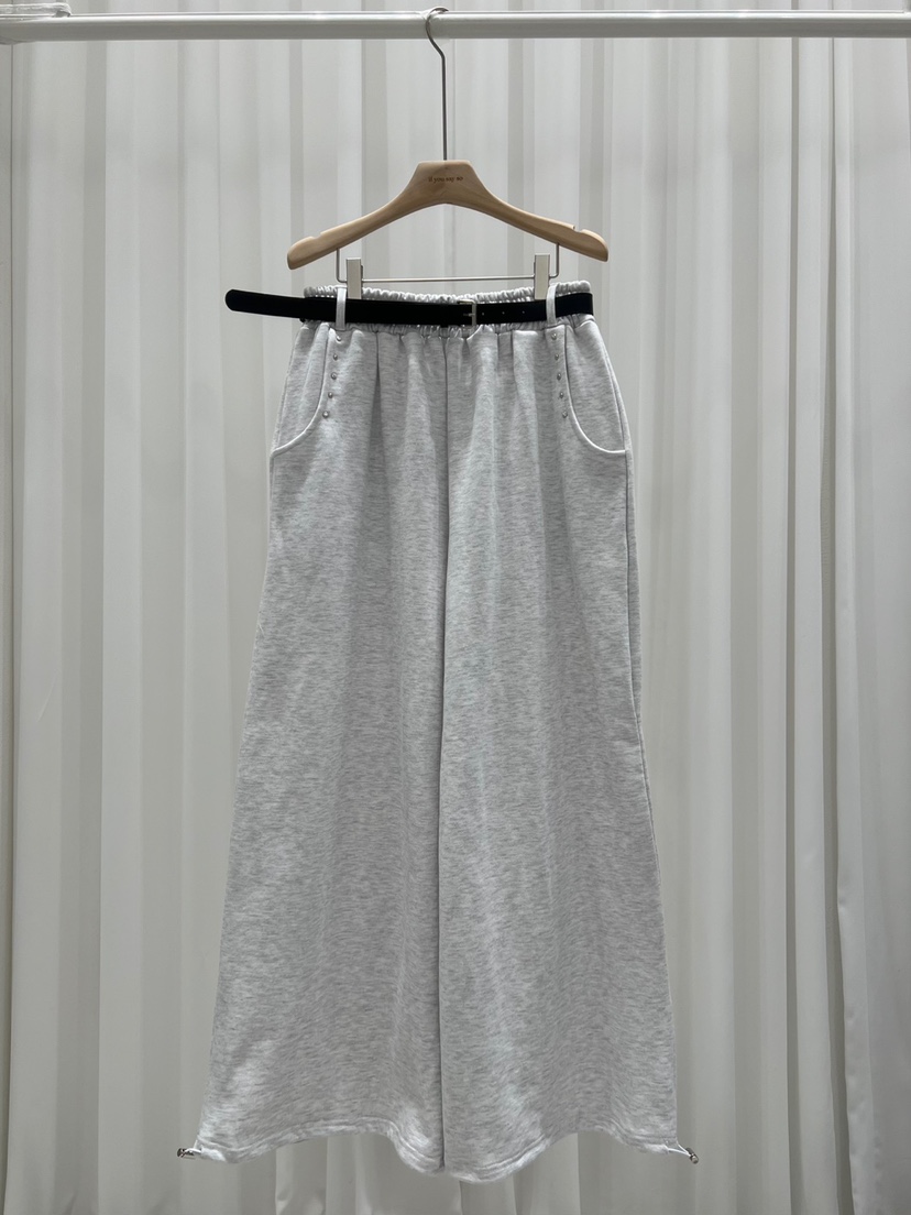 IF YOU SAY SO/PLUM-Q東大門實拍女裝新品職業休閑褲含腰帶IF YOU SAY SO/PLUM-Q休閑褲圖色2