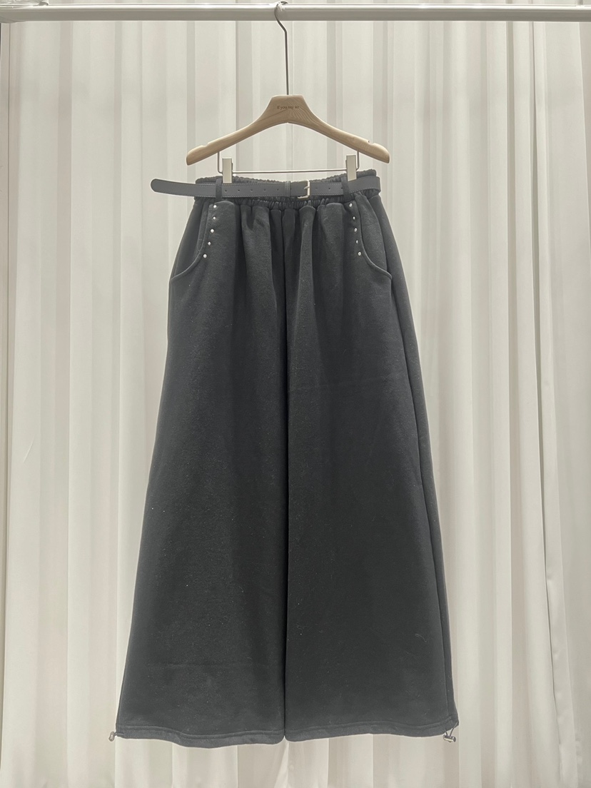 IF YOU SAY SO/PLUM-Q東大門實拍女裝新品職業休閑褲含腰帶IF YOU SAY SO/PLUM-Q休閑褲圖色3