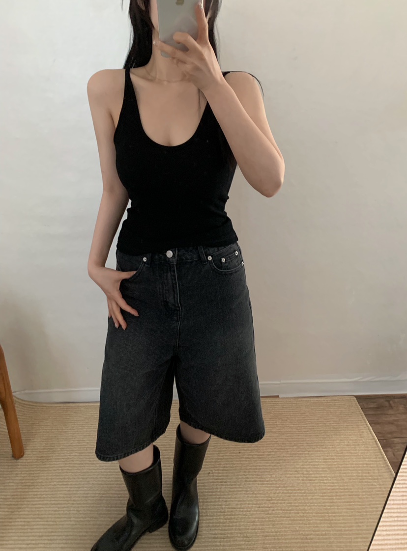 TWENTY FOUR SEVEN24-7東大門代購女裝新品時尚吊帶背心TEWNTY FOUR SEVEN24-7吊帶/背心