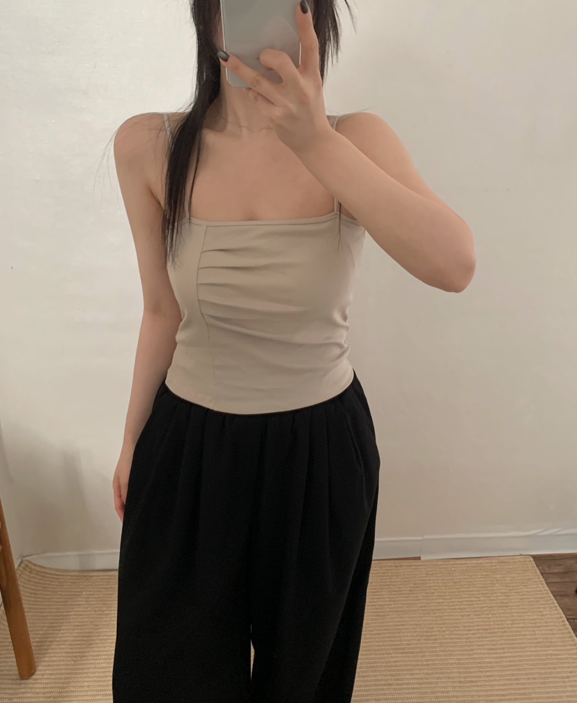 TWENTY FOUR SEVEN24-7東大門實拍女裝新款熱賣吊帶背心TEWNTY FOUR SEVEN24-7吊帶/背心