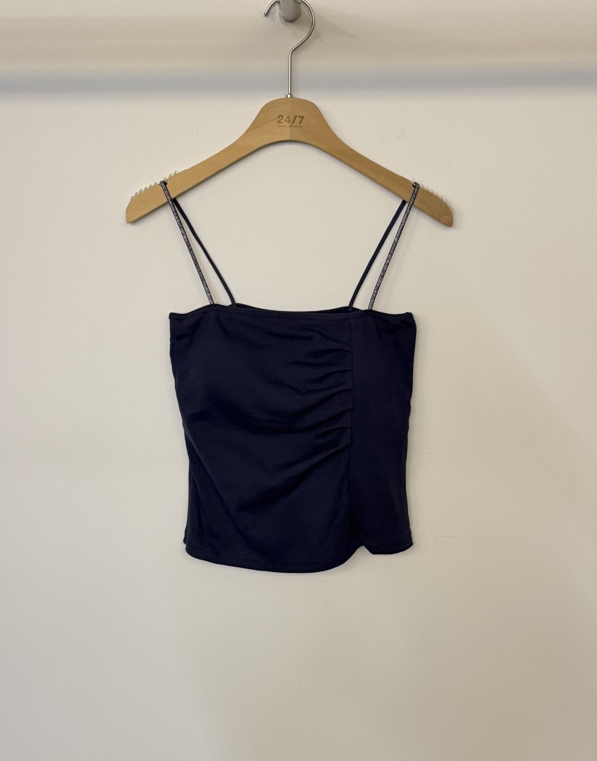 TWENTY FOUR SEVEN24-7東大門實拍女裝新款熱賣吊帶背心TEWNTY FOUR SEVEN24-7吊帶/背心圖色5深藍色