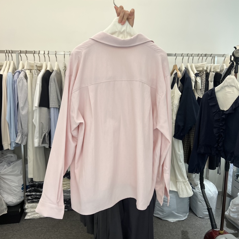 SALONDEMAG韓國直郵女裝新品人氣真品26春夏休閑襯衫蕾絲衫SALONDEMAG襯衫/蕾絲衫