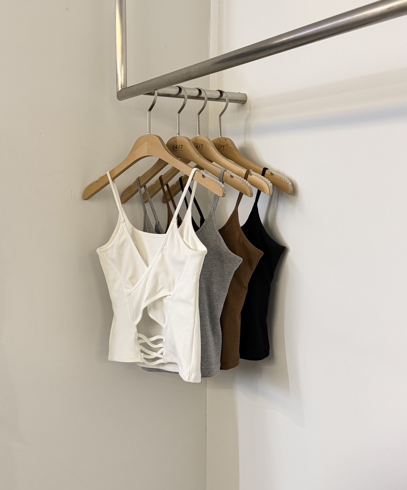 TWENTY FOUR SEVEN24-7韓國代購女裝新品人氣吊帶背心TEWNTY FOUR SEVEN24-7吊帶/背心