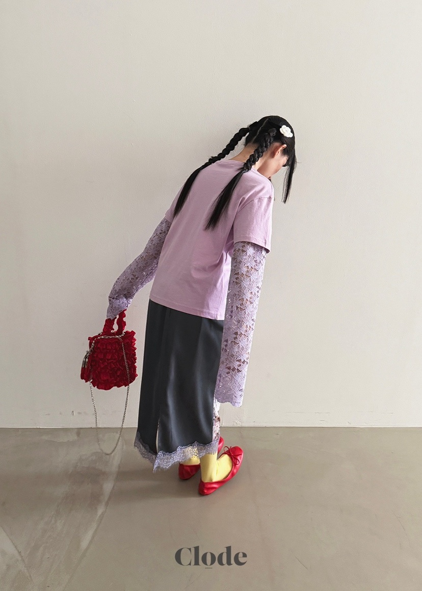 CLODE東大門代購女裝新款熱賣推薦人氣職業真品長袖T恤套裝CLODE長袖T恤