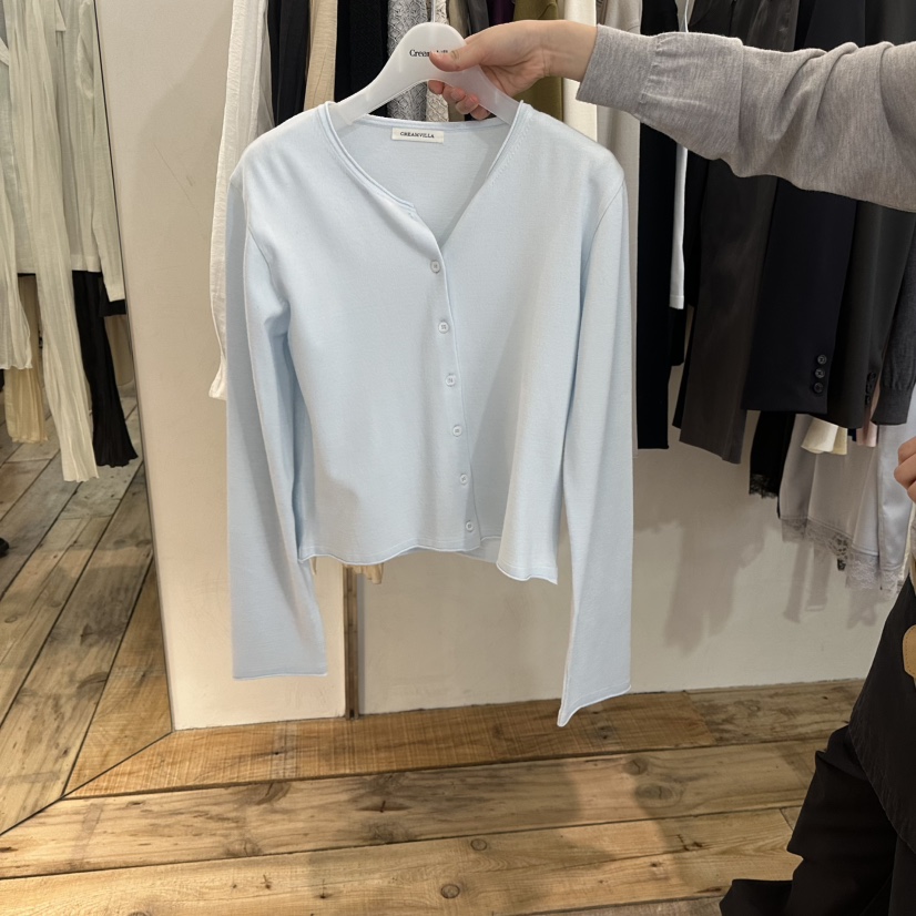 CREAM VILLA韓國直郵女裝新品時尚針織衫CREAMVILLA針織衫圖色2