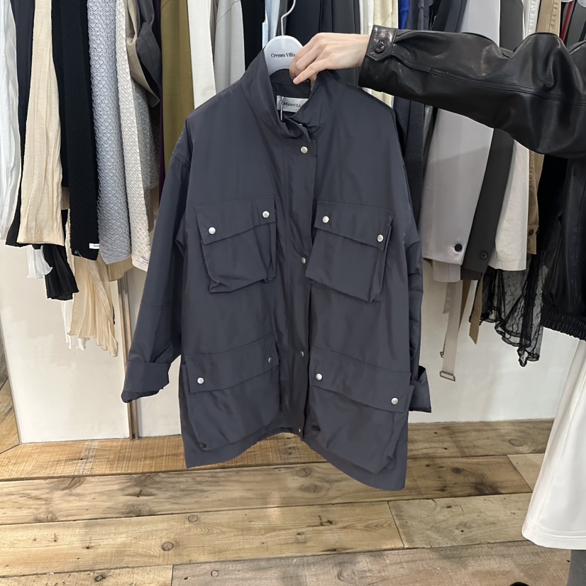 CREAM VILLA韓國直郵女士新品推薦夾克口袋CREAMVILLA夾克圖色2