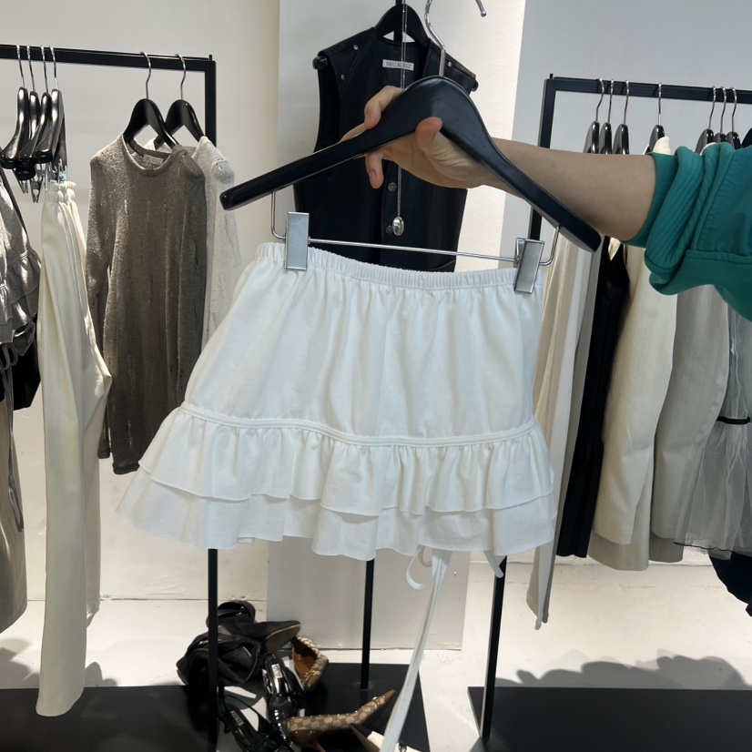 NEU ADULT韓國代購女裝新款休閑人氣熱賣時尚26春夏短裙NEU ADULT短裙圖色1