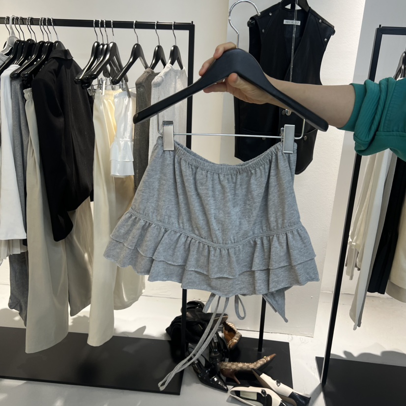 NEU ADULT韓國代購女裝新款休閑人氣熱賣時尚26春夏短裙NEU ADULT短裙圖色2