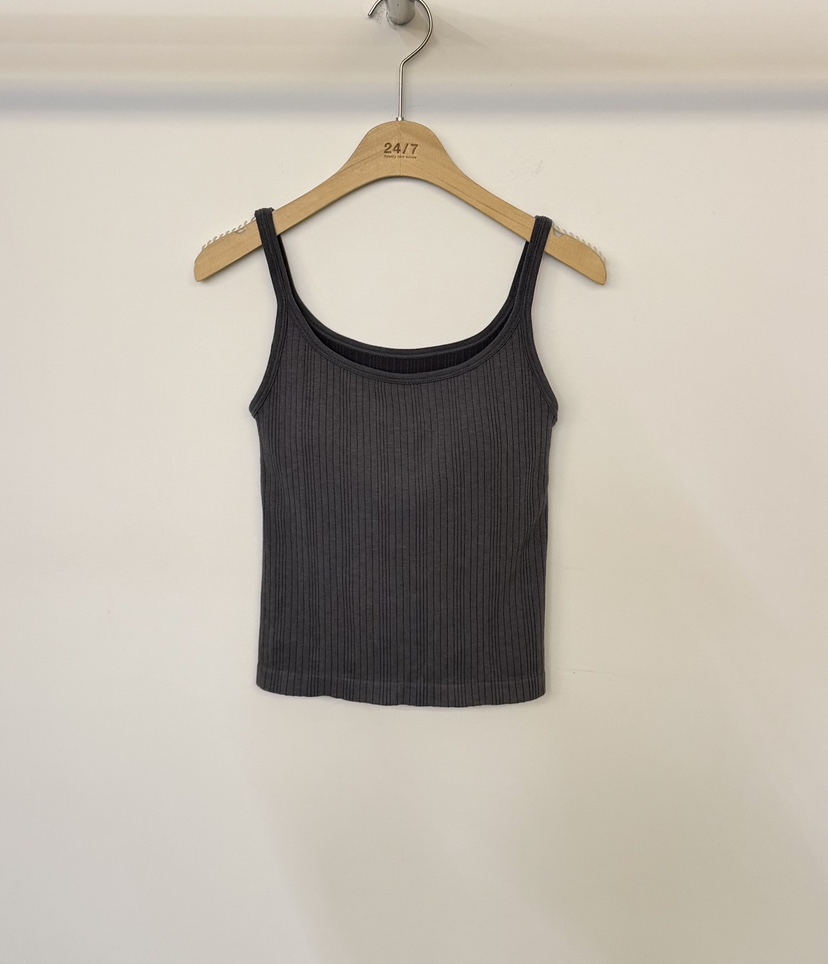 TWENTY FOUR SEVEN24-7東大門直郵女裝新品職業吊帶背心TEWNTY FOUR SEVEN24-7吊帶/背心圖色2墨色