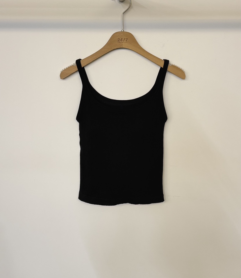 TWENTY FOUR SEVEN24-7東大門直郵女裝新品職業吊帶背心TEWNTY FOUR SEVEN24-7吊帶/背心圖色3黑色