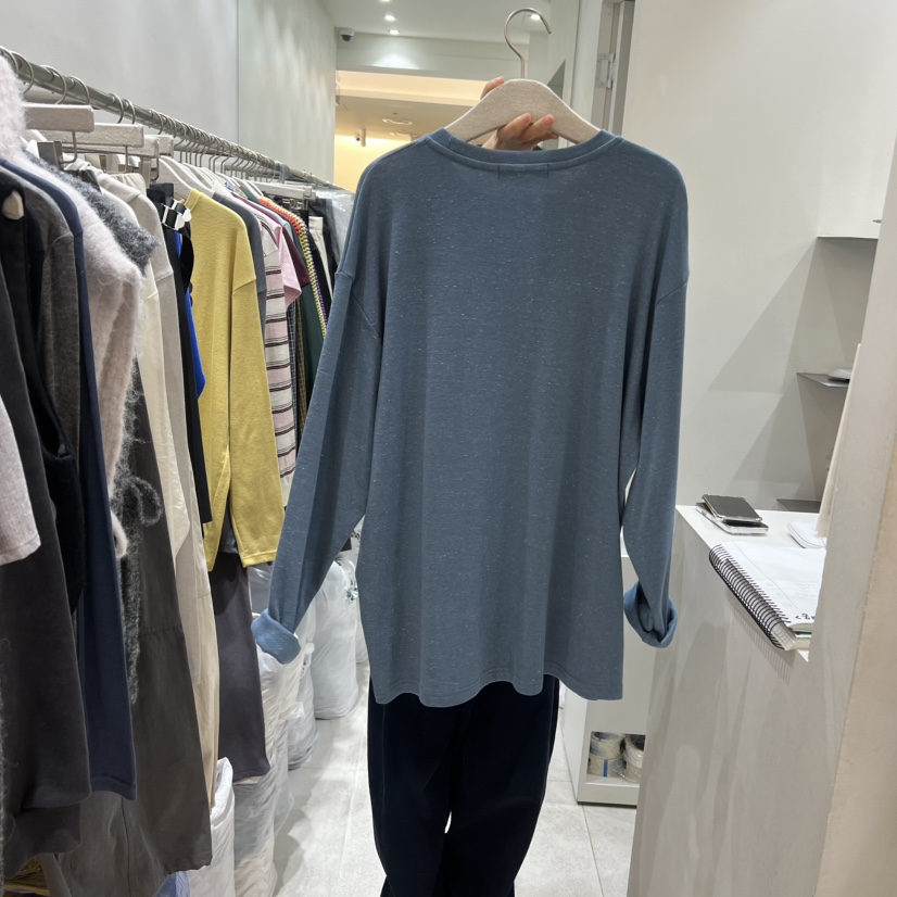 ASOME東大門實拍女裝新款休閑熱賣職業真品人氣26春夏長袖T恤A.SOME長袖T恤